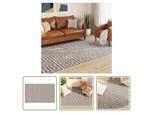 The Living Store Tappeto Per Interni Ed Esterni Multicolore 190X300 Cm Antiscivolo