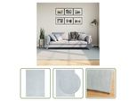 The Living Store Tappeto Huarte A Pelo Corto Morbido E Lavabile Blu 160X230 Cm