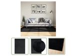 The Living Store Tappeto Oviedo A Pelo Corto Nero 140X200 Cm