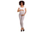 Peekaboo Leggings Premaman Donna Vrulgos Grigio L/Xl