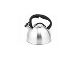 Michelino Bollitore Flute 2,5L In Acciaio Inox Adatto A Tutti I Tipi Di Piano Cottura Nero