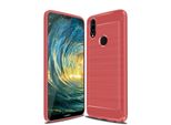 Custodia Per Huawei P20 Lite Da 5,8 Pollici Custodia In Tpu Copertura Robusta E Sottile In Materiale Morbido E Flessibile Slim Red
