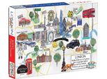Galison Puzzle Mappa Di Londra 1000 Pezzi