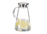 Relaxdays 2 Caraffe In Vetro Con Coperchio Da 1,8 Litri