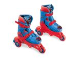 Mondo Toys - Marvel Spiderman - 3 Pattini In Linea - Pattini A Doppia Funzione - Ruote In Pvc - Taglia S/M 29/32 - 28631 Mondo