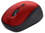 Trust Myš Yvi+ Wireless Mouse Eco Red, čErvená