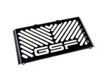 Copriradiatore Zieger Compatibile Con Suzuki Gsf 600 Bandit |Gsf 650 Bandit Design Logo Nero