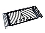 Copriradiatore Zieger Compatibile Con Suzuki Gsf 650 Bandit Design Logo Nero