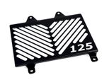 Coperchio Radiatore Zieger Compatibile Con Ktm 125 Duke Design Logo Nero