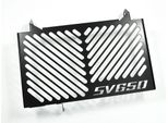 Copriradiatore Zieger Compatibile Con Il Logo Suzuki Sv 650 Nero