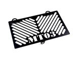 Copriradiatore Zieger Compatibile Con Yamaha MT-03 Design Logo Nero