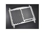 Copriradiatore Zieger Compatibile Con Honda Cb 650 F Design Logo Argento