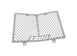 Copriradiatore Zieger Compatibile Con Suzuki Gsx 1300 B-King Design Logo Argento