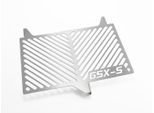 Copriradiatore Zieger Compatibile Con Suzuki GSX-S 750 Design Logo Argento