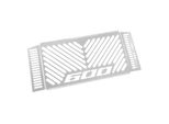 Copriradiatore Zieger Compatibile Con Yamaha Fzs 600 Fazer Design Logo Argento