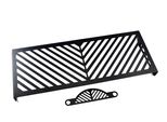 Copriradiatore Zieger Compatibile Con Suzuki Gsx 1400 Bj 2001-07 Nero Pulito