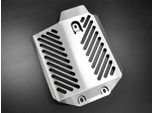 Coperchio Radiatore Zieger Compatibile Con Honda Vfr 800 X Crossrunner Fondo Pulito Argento