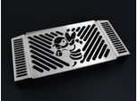 Copriradiatore Zieger Compatibile Con Suzuki Sv 650 N Bee Argento