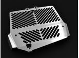 Coperchio Radiatore Zieger Compatibile Con Triumph Tiger 1050 Clean Argento