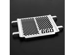 Coperchio Radiatore Zieger Compatibile Con Ktm 390 Adventure Clean Argento
