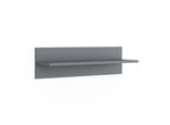 Vitalispa Scaffale A Muro Ajaton, 70 X 20 Cm, Grigio