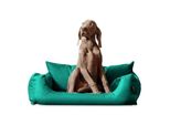 Tierlando NEMO Hundebett Hundesofa S M L Hundekorb Katzenbett 65 80 100cm türkis 1 m, 25 cm, 80 cm