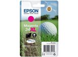 Original Epson Workforce Pro WF-3700 Series (C13T34734010 / 34XL) Druckerpatrone Magenta