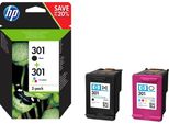 Original Hp Deskjet 2548 (N9J72AE / 301) Druckerpatrone Schwarz,Color (Cyan,Magenta,Gelb)