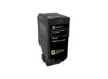 Original Lexmark Cs 725 Dte (74C2HYE) Toner Gelb