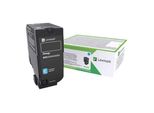 Original Lexmark 84C2HCE Toner Cyan