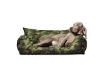 Tierlando NEMO Hundebett Hundesofa S M L Hundekorb Katzenbett 65 80 100cm muschel 65 cm, 20 cm, 50 cm