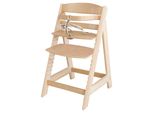Roba Sit Up Iii Seggiolone Per Scale, Cresce Con Il Bambino Fino A Diventare Una Sedia Per Ragazzi, Legno, Naturale