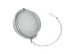 Metaltex 253830010 Palla Da Tè/Spezie 7,5 Cm, Argento