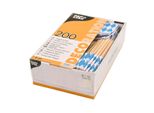 Papstar Deko Picker Bandiere Bianco Blu 8Cm 200 Pezzi