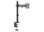 Logilink | BP0020 Supporto Da Tavolo Per Monitor, 13"-27"", Braccio 274 Mm | Peso Massimo (Capacità Di Carico) 8 Kg | Nero"