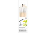 Set Iniziale Di Pennelli Mix 2 5 Pezzi.