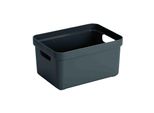 Sunware Sigma Home, Contenitore In Plastica, Colore: Antracite 13L