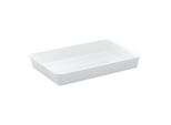 Vassoio Espositore Per Contenitori Waca Gn In Porcellana Melaminica Bianca 420 Mm