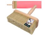 Kotarbau® Pennello Per Pittori Manico In Legno 200 Mm 1 Pz. Pennello Piatto Macchia Smalto Colori Pennello Da Pittore Vernice Lacca Colori Acrilici Setole Resistenti Allo Strappo Lavabile