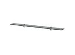 Vidaxl Mensole Galleggianti 2 Pz. Vetro 100X10 Cm 8 Mm