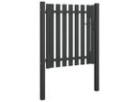 Vidaxl Cancello Da Giardino In Acciaio 1X1,25 M Antracite