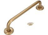 Kotarbau® Maniglia Per Vasca Da Bagno 200 Mm Supporto Oro Maniglia Per Vasca Da Bagno Maniglia Per Doccia Maniglia A Muro Supporto A Muro Maniglione Per Anziani Ausilio Per Il Bagno
