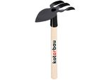 Kotarbau® Mini Zappa Doppia Lama A Cuore 160 Mm Con Denti Per Piccole Piante Piccola Zappa Da Giardino Zappa Per Diserbo Zappa Per Piantare Attrezzo Da Giardino Per Trapianto Diserbo Cura Del Giardino