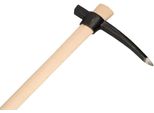 Kotarbau® Zappetta A Cuneo Da 1,5 Kg Con Manico In Legno Piccone Piccone Zappetta Da Pioniere Zappetta Piatta Per Dissodare I Terreni Duri