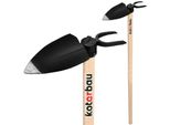 Kotarbau® Zappetta Da Giardino Lama A Cuore 135 Mm X 110 Mm 2 Rebbi 80 Mm Con Manico 104 Cm Zappetta Combinata Per Il Diserbo Zappetta Per Piantare Attrezzi Da Giardino Per Il Trapianto Diserbo Manutenzione Del Giardino