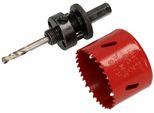 Kotarbau Sega A Tazza 60 Mm Hss Con Punta Centrale Fresa A Tazza Punta Per Trapano Sega A Tazza Circolare Lama Per Metallo, Acciaio Inox, Legno, Plastica