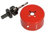 Kotarbau Sega A Tazza 83 Mm Hss Con Punta Centrale Fresa A Tazza Punta Per Trapano Sega A Tazza Circolare Lama Per Metallo, Acciaio Inox, Legno, Plastica
