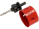 Kotarbau Sega A Tazza 70 Mm Hss Con Punta Centrale Fresa A Tazza Punta Per Trapano Sega A Tazza Circolare Lama Per Metallo, Acciaio Inox, Legno, Plastica