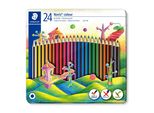 Noris 185 M24 Matita Colorata Noris Col. 24ST 100% Pefc