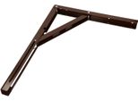 Kotarbau Staffa Pieghevole 400 X 300 Mm Marrone Staffa In Acciaio Staffa A Muro Staffe Mensola Angolare Asse In Acciaio Inox Staffa Angolare Staffa Di Supporto Angolo Di Scaffalatura Resistente
